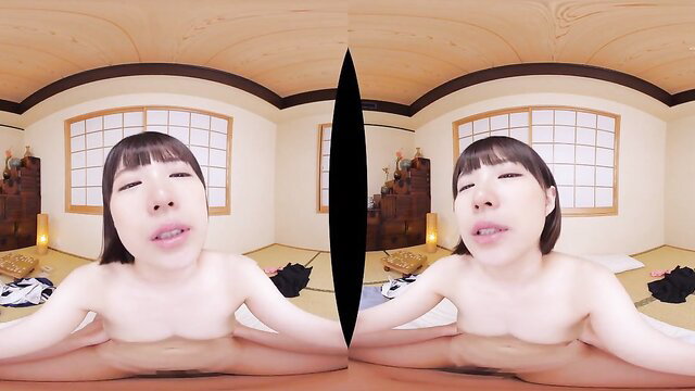 Japanese student girl nude spread legs VR POV 4K
