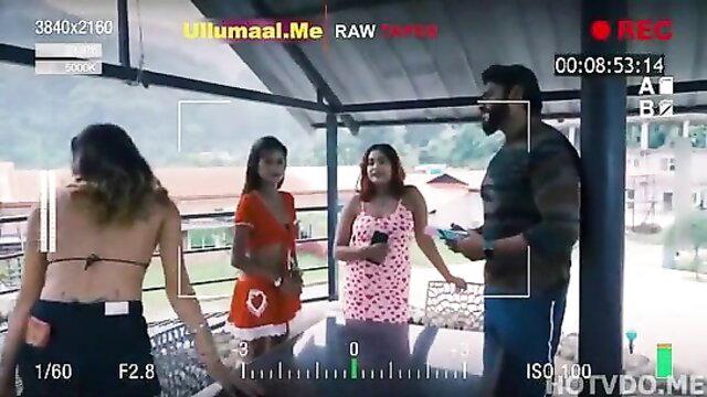 Slam Book Raw Tape Episode 3 MoodX: 3 Indian hotties in skimpy outfits outdoors