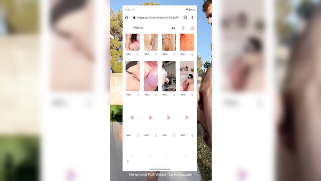 Blonde woman topless with big tits in sunny outdoor sex scene