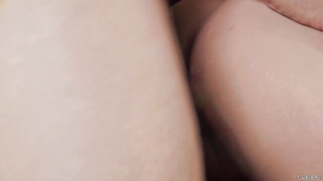 Mick Blue's pale thighs spread in wild threesome passion Babes