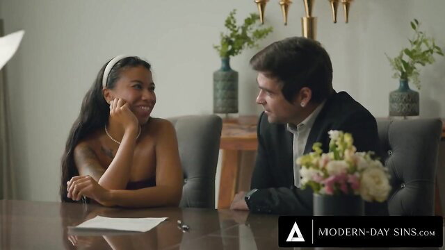 Gizelle Blanco hot bride free use by groom in front of witnesses
