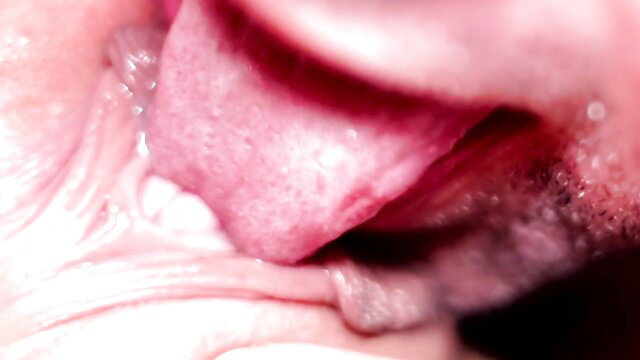 Alara's wet clit licked up close by tongue in intense MilfAnaliz video