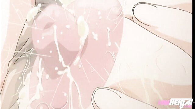 Anime hentai slutty teacher closeup oral creampie uncensored