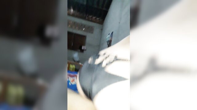 Blurry Thai amateur adult video thumbnail with shadows and motion blur