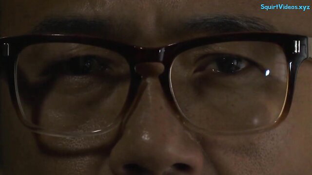 Miki Sunohara cowers fearfully at daddy-in-law through glasses