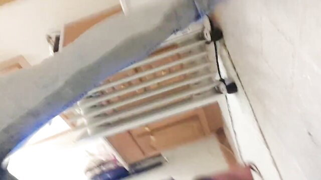 Sexylilb17 wetting jeans and stripping in amateur solo vid