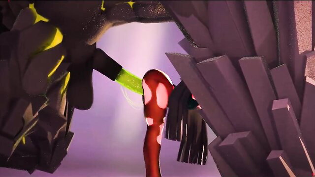 Hoshimi Miyabi in JAV censored tentacle monster hentai fuck