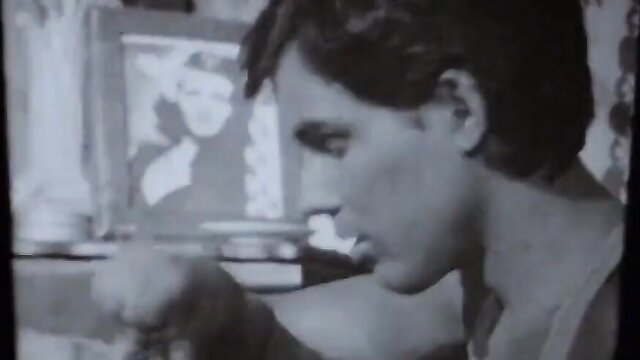 Jessie St James closeup profile in vintage gay porn thumbnail
