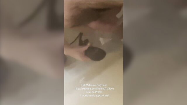 Twunk soaping up pecs and ass in shower, calling you homo