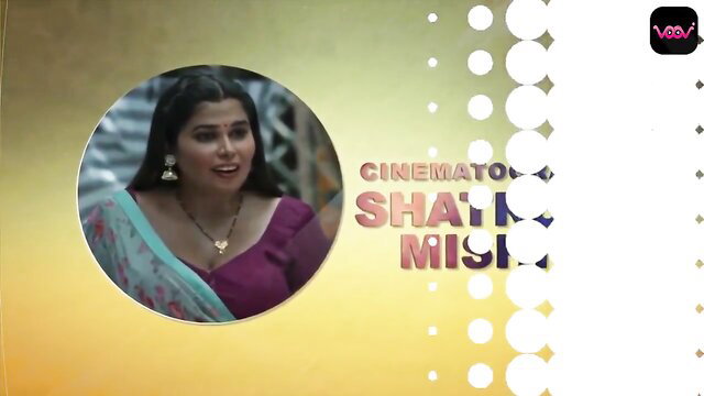 Shalu Miss Hot Indian Aunty in Saree, CinematoV Voovi Web Series