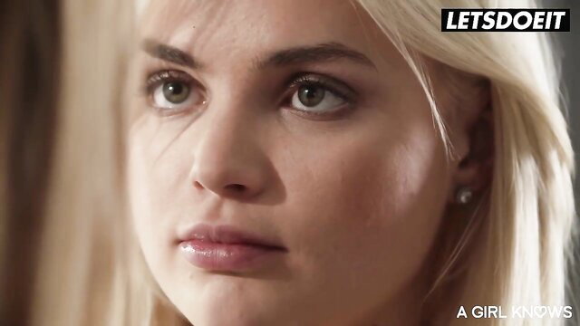 Kaisa Nord closeup gaze in romantic lesbian scene