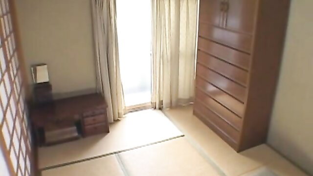 Yuma Asami in Japanese bedroom with tatami mats and shoji screens