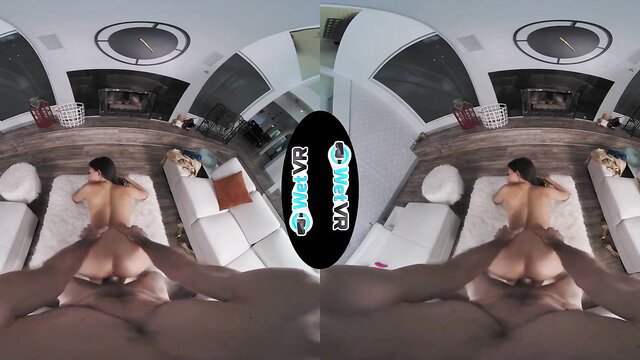 Asian beauty big ass up doggystyle POV VR fuck closeup