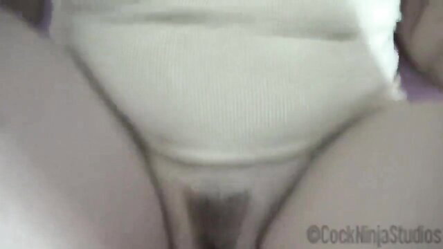 Cock Ninja busty stepmommy closeup pussy tease in tight white top