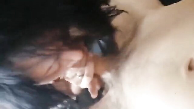 Horny wife wakes up and pumps cock with deepthroat blowjob