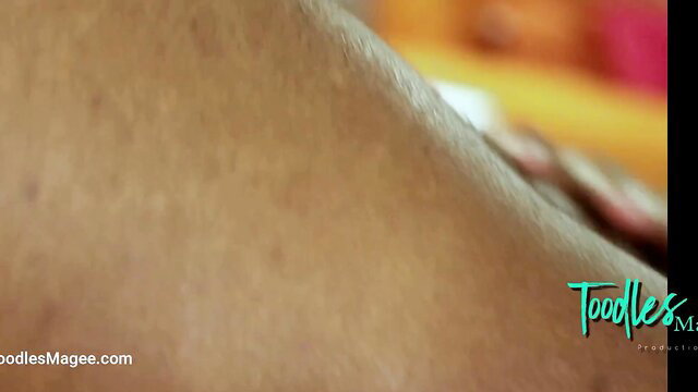 Jayden Jaxx closeup thigh and arm in Finding Mr. Cock-Squeezing