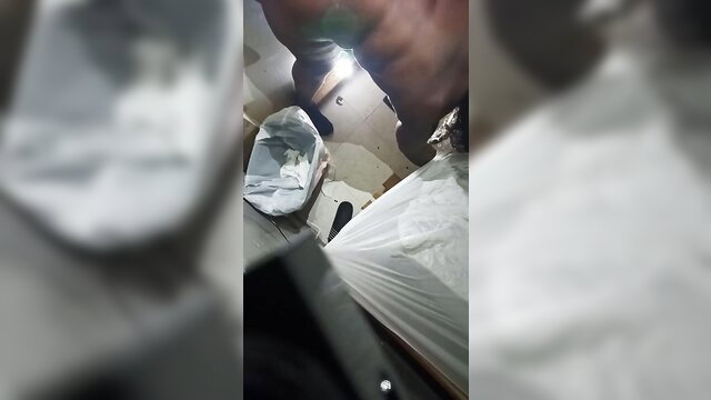 Thick black woman sucking cock at gloryhole amateur POV