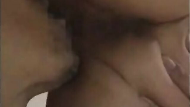 Japanese nasty housewife neck kissed in closeup intimate fuck