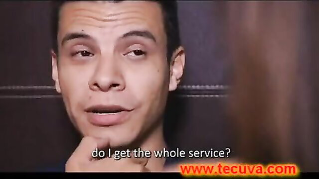 Mexican man asks busty Latina 'Do I get the whole service?' in steamy hookup