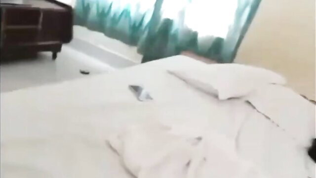 Horny Indian wife naked on bed in amateur desi video part 3