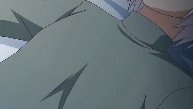 Anime girl with silver hair in green dress from Maken no Hime wa Ero Ero Desu Ep.2