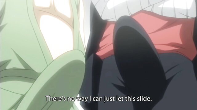 Anime nurse gropes patient's huge bulge in hospital room, JAV hentai