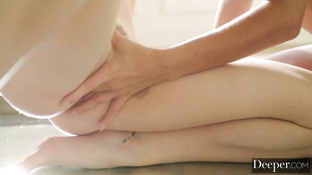 Kenna James nude with Evelyn Claire groping her big tits and ass