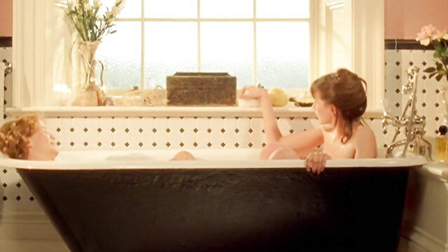 Emily Mortimer nude in tub with Katie Ryder Richardson, Coming Home scene