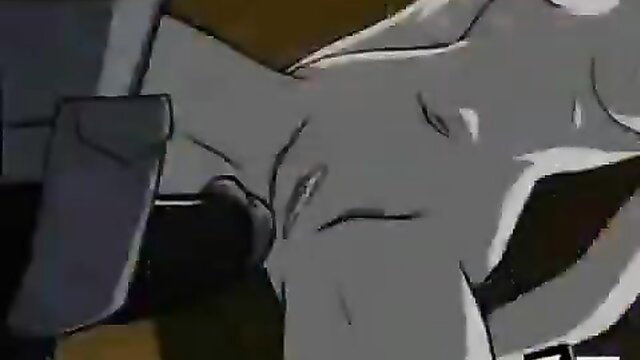 Teen Titans hentai parody: nude gray alien girl bent over fucked doggystyle