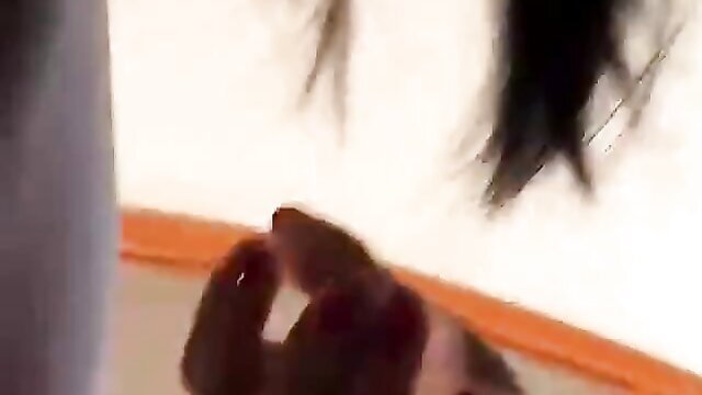 Michelle Young Filipina Pinay sucking cock on knees in scandal sex trip