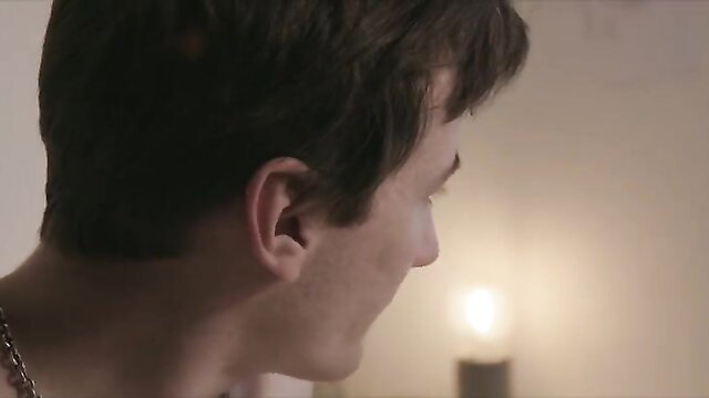 Medea Strid nude profile view in Be a Man 2024 celeb sex scene