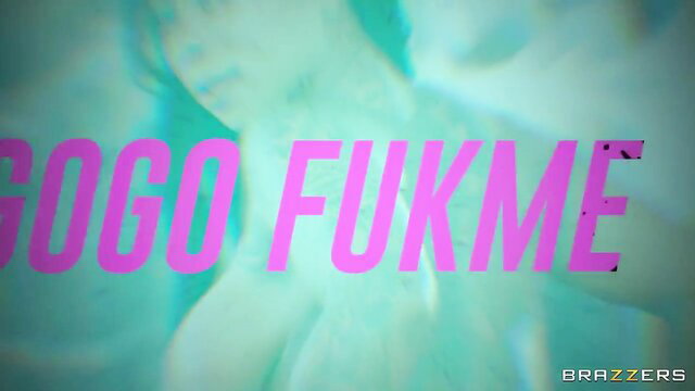 Gogo Fukme Brazzers thumbnail - Go Go Fuck Me pink text overlay