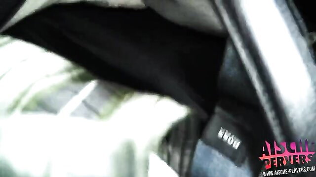 German Mallorca cum slut tourist used in hotel room as cum dump