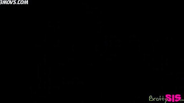 Bratty Sis teen pussy slip fucking closeup