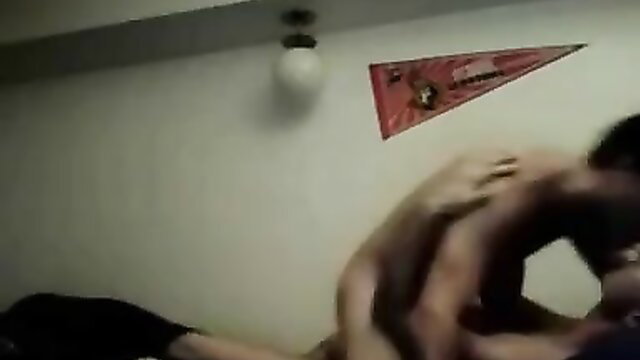 Hot Canadian college boys fucking passionately in amateur gay sex