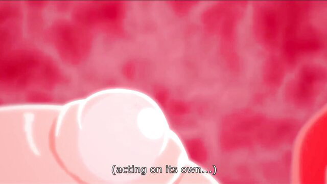 SSSSSSSS.Gridman Rikka anime hentai closeup of plump glowing pussy lips