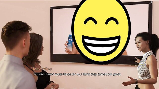 Hot Asian girlfriend smiles with Clorox bottle in perverted shop tease