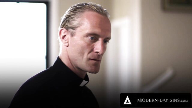 Pervy priest Keira Croft anal creampie Modern Day Sins
