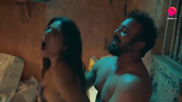 Hot Indian MILF screaming in ecstasy during intense sex scene