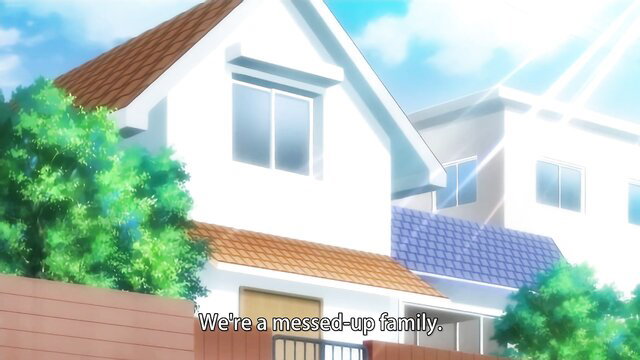 Anime JAV thumbnail of Muttsuri Do Sukebe sweaty step-sisters fucked raw Ep.1