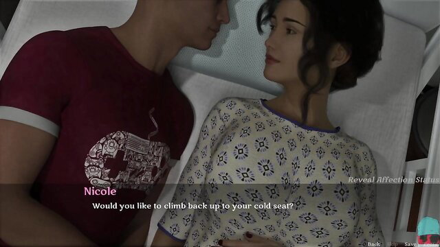 Nicole asks to climb back on cock in A Mother's Love #37 PC game