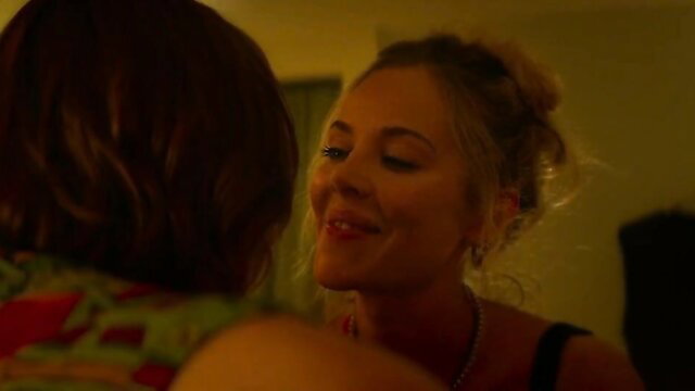 MacKenzie Porter sexy closeup smile in The Runarounds hot celeb scene