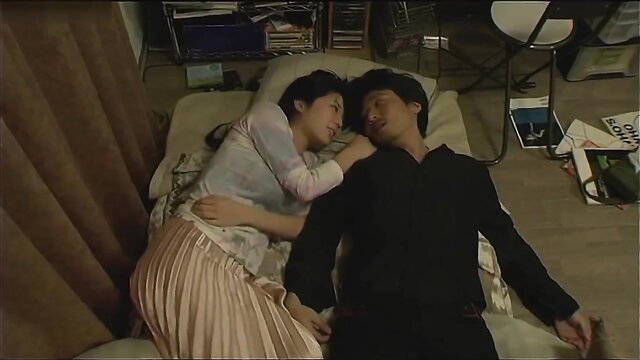 Sora Aoi nude in Man Woman And The Wall 2006 JAV sex scene embrace