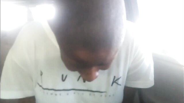Black man intense erotic hypnosis orgasm face in car fetish thumbnail