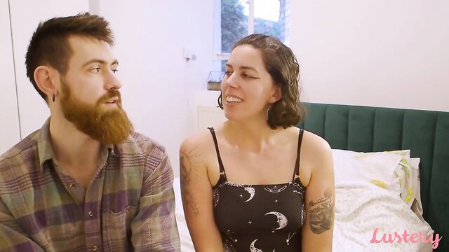 Harry and Savannah Rites intimate moment in Lustery fetish video