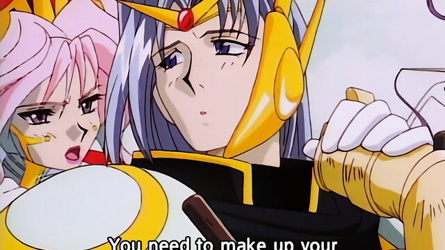 Kigurumi Sentai Kiltian Ep.2 anime girls in gold armor cosplay hentai thumbnail