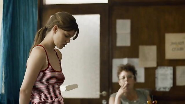 Ania Bukstein nude tits in tank top, The German 2025 celeb scene