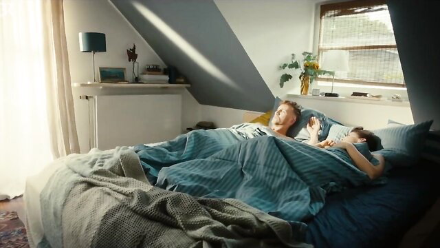 Clea Eden and Sevda Polat nude in bed, hot sex scene from Karma Is a Hitch (2022)