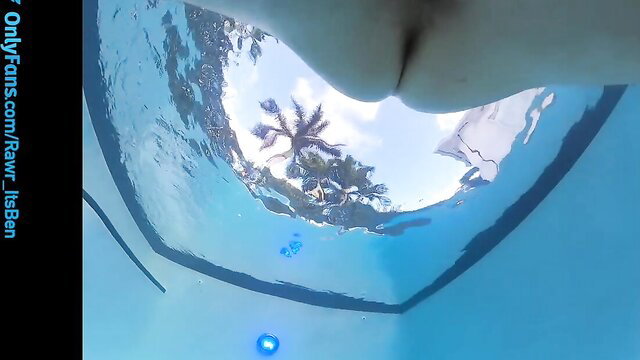 Underwater POV of Timothy Champagne's ass by Rawr ItsBen pool