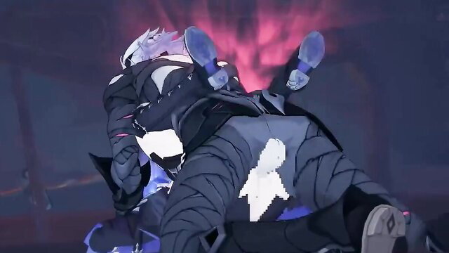 Rerir fucks Flins doggystyle in Genshin yaoi hentai